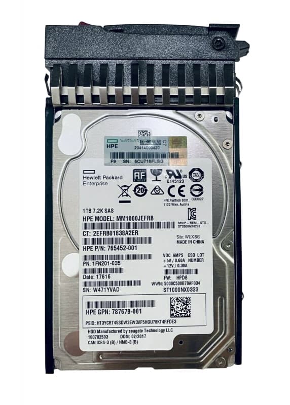 Жесткий диск HP MM1000JEFRB 1Tb 7200 SAS 2,5" HDD