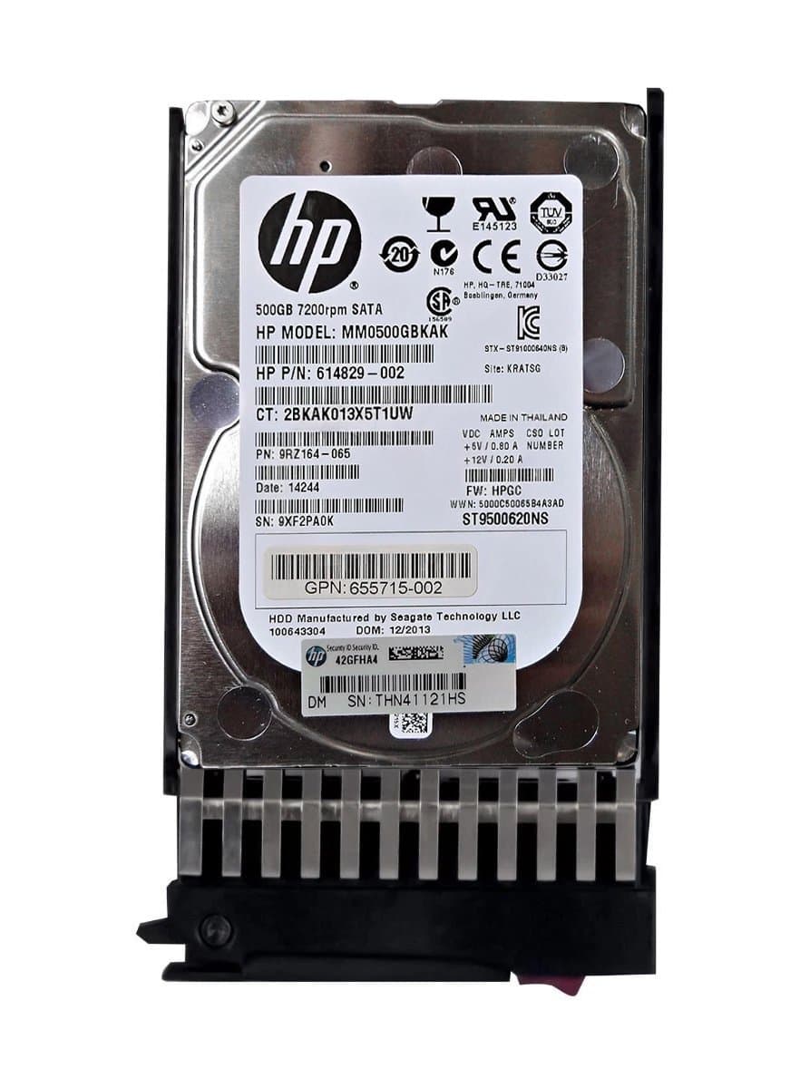 Жесткий диск HP 500Gb SATAIII 2,5" HDD MM0500GBKAK