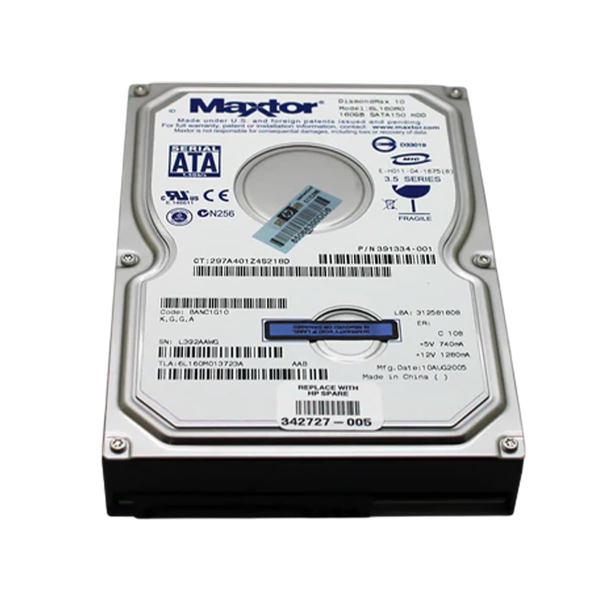 Жесткий диск HP 160Gb 7200 SATA 3.5" HDD