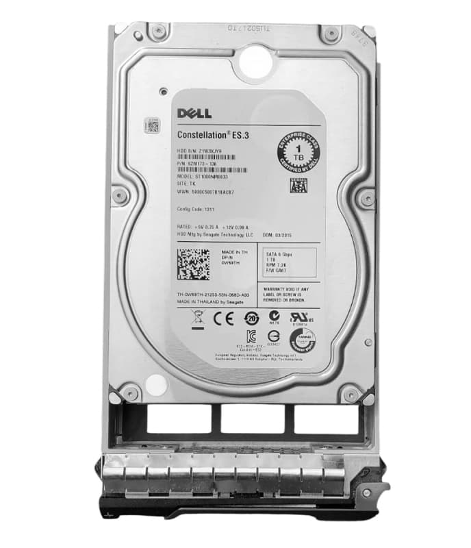 Жесткий диск Dell 0W69TH 1Tb SATAIII 3,5" HDD