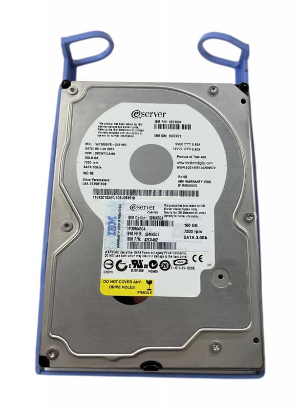 Жесткий диск IBM 42C1034 160Gb 7200 SATAII 3.5" HDD