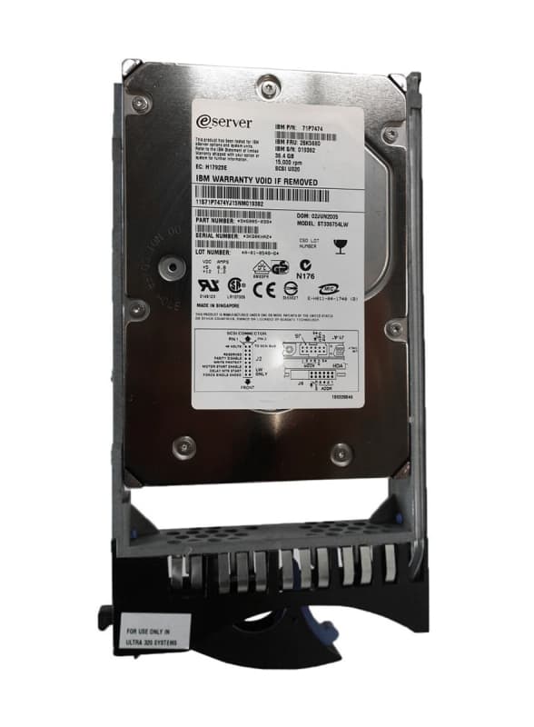 Жесткий диск IBM 9X4006-039 146,8Gb 15000 U320SCSI 3.5" HDD