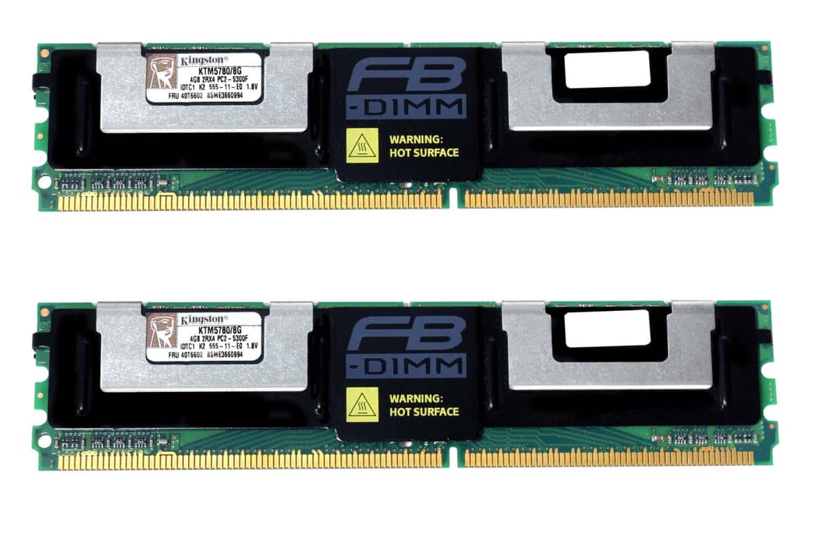 Оперативная память Kingston KTM5780/8G FBD 8GB