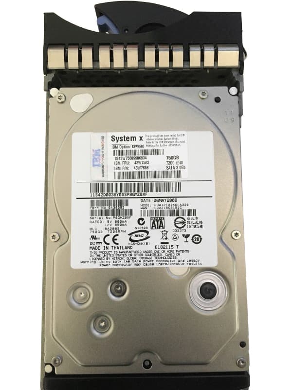 Жесткий диск IBM 43W7658 750Gb  SATAII 3,5" HDD
