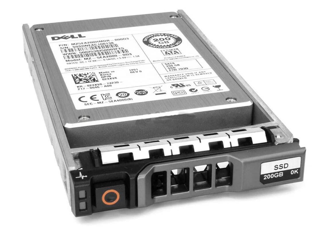 Жесткий диск Dell 24XV8 200Gb SATAII 2.5" SSD