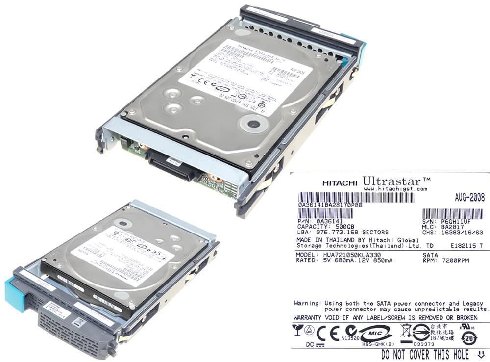 Жесткий диск Hitachi 3272215-E 500Gb  Fibre Channel  3,5" HDD
