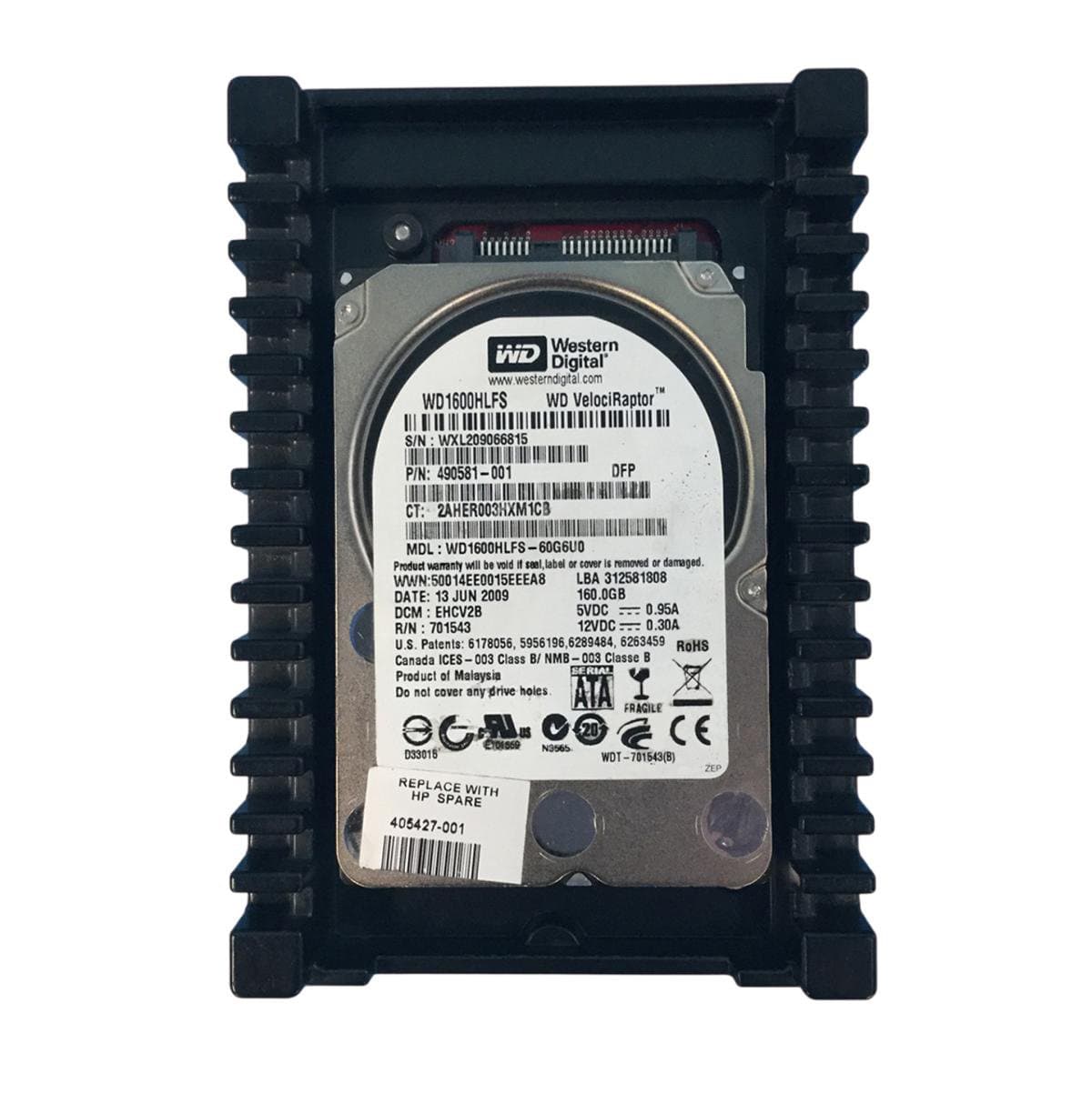 Жесткий диск HP 160Gb 10000 SATA 2.5" HDD