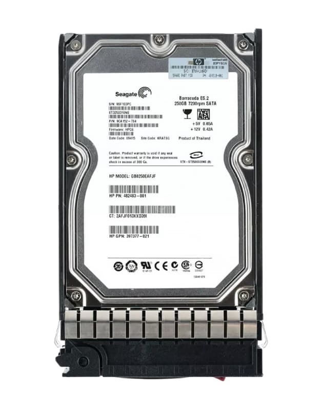 Жесткий диск HP 571230-B21 250Gb  SATAII 3,5" HDD