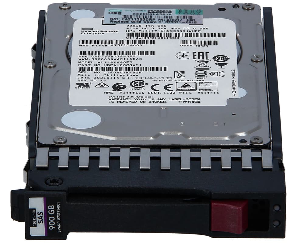 Жесткий диск HP 873371-001 900Gb 15k MSA SAS 2,5" HDD