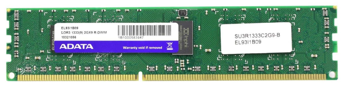 Оперативная память ADATA SU3R1333C2G9-B DDRIII 2GB