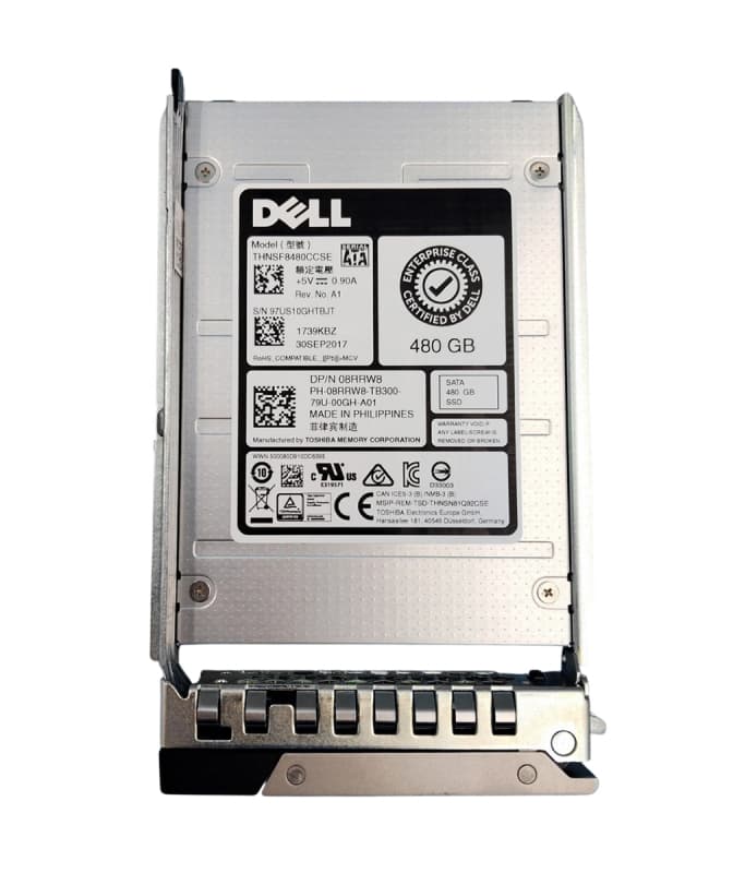 Жесткий диск Dell 8RRW8 480Gb SATAIII 2,5" SSD
