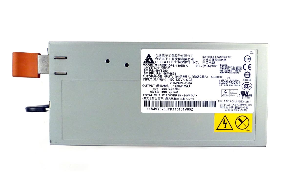 Резервный Блок Питания IBM 49Y8280 430W