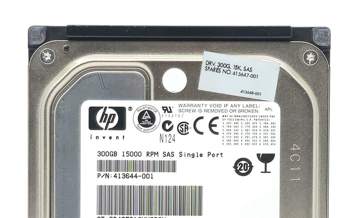Жесткий диск HP 300Gb 15000 SAS 3.5" HDD