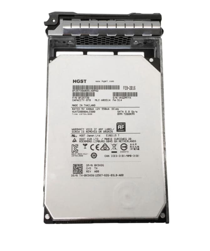 Жесткий диск Dell 0F25739 8Tb SATAIII 3,5" HDD