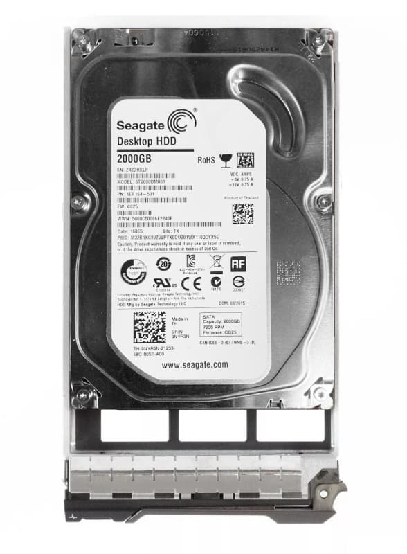 Жесткий диск Dell 0NYR3N 2Tb 7200 SATAIII 3.5" HDD