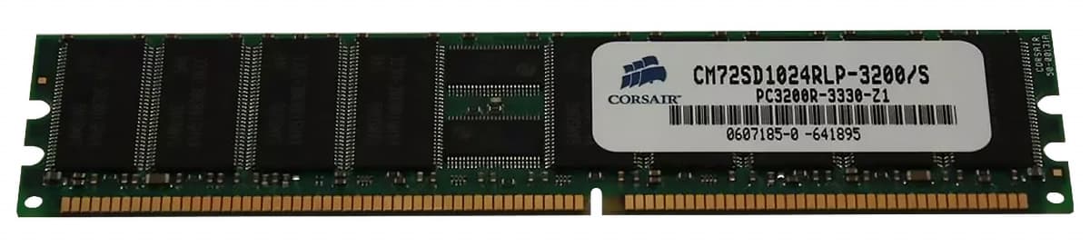 Оперативная память Corsair CM72SD1024RLP-3200/S DDR 1024Mb