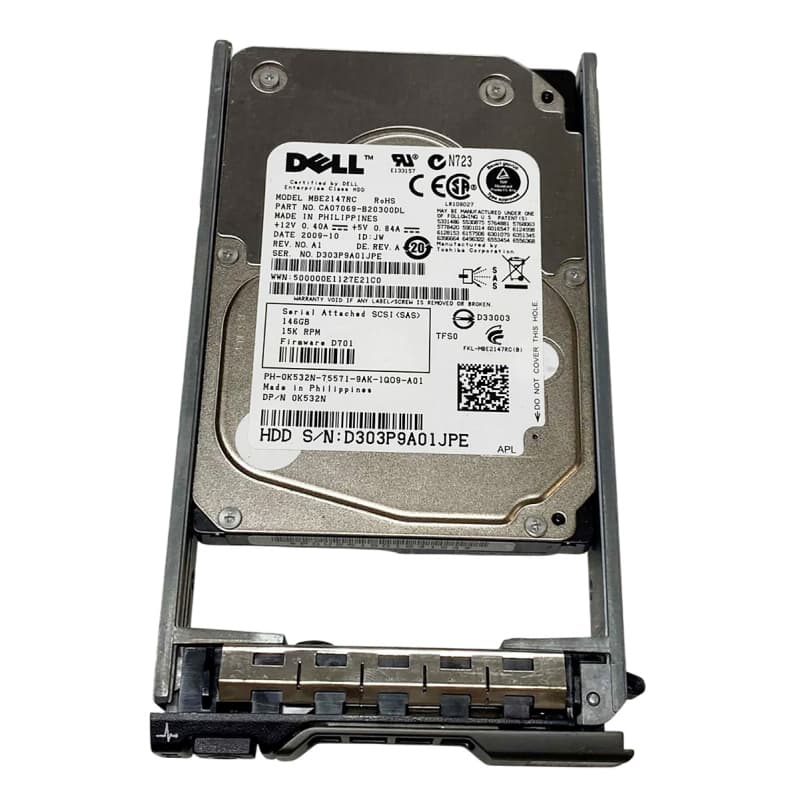 Жесткий диск Dell CA07069-B20300DL 146Gb SAS 2,5" HDD