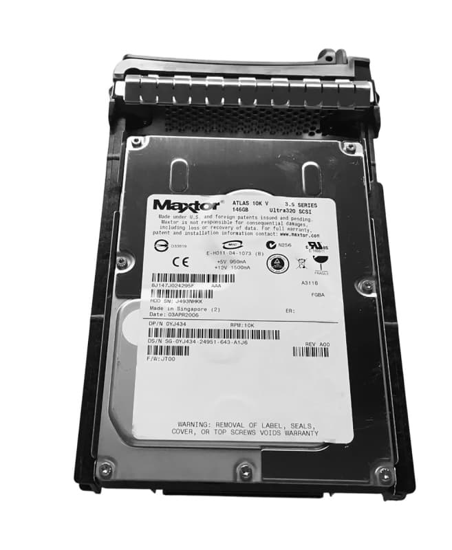 Жесткий диск Dell YJ434 146,8Gb  U320SCSI 3.5" HDD