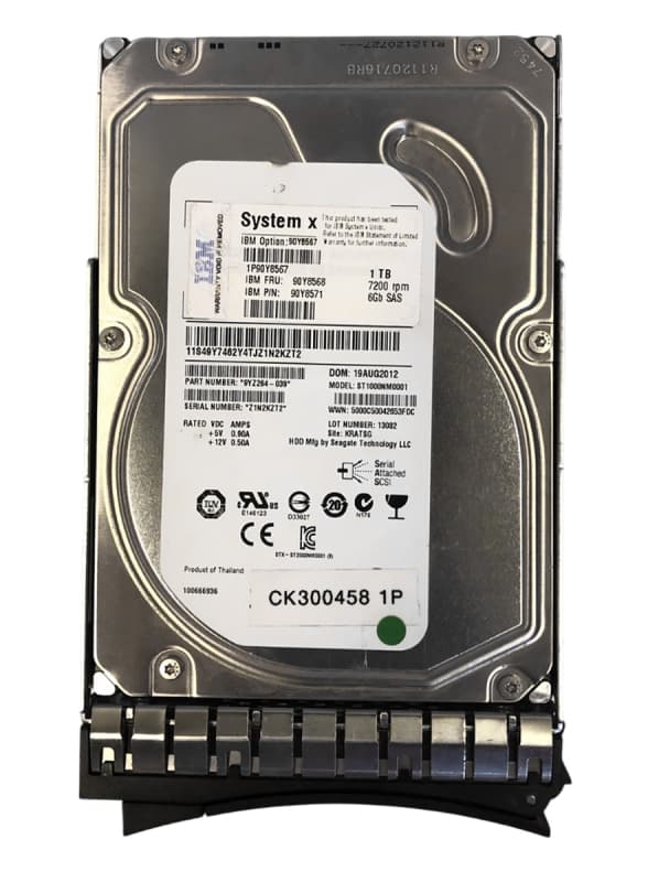 Жесткий диск IBM 90Y8571 1Tb  SAS 3,5" HDD