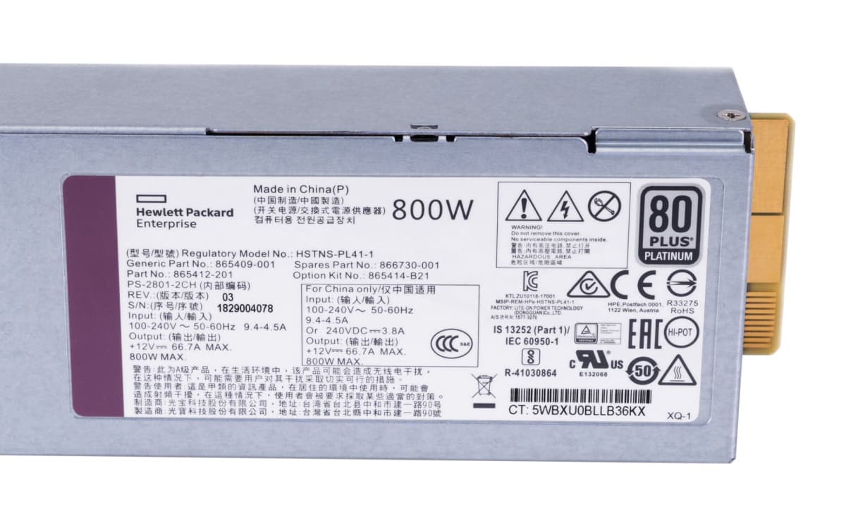 Резервный Блок Питания HP PS-2801-2CH 800W