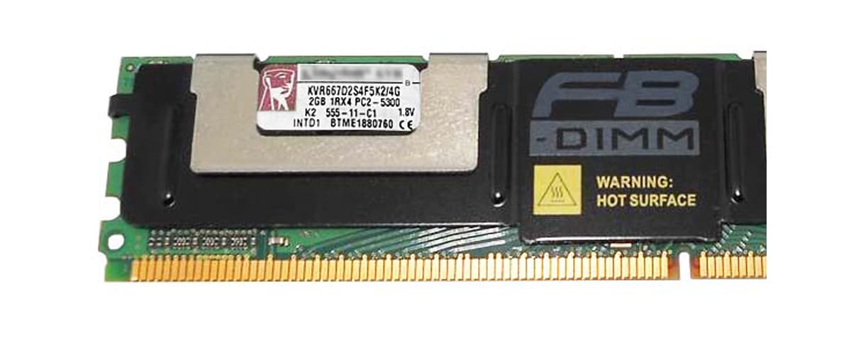 Оперативная память Kingston KVR667D2S4F5K2/4G  DDRII 4Gb