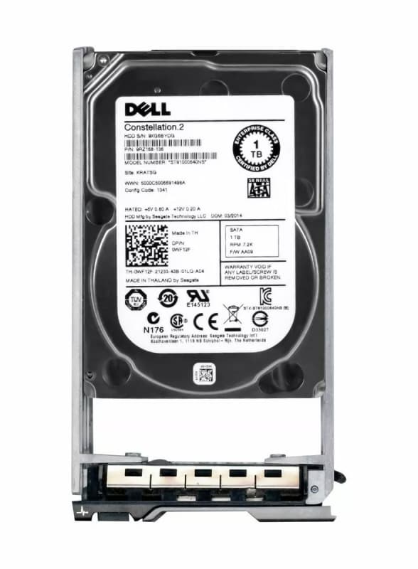 Жесткий диск Dell 0WF12F 1TB SATAIII 2,5" HDD