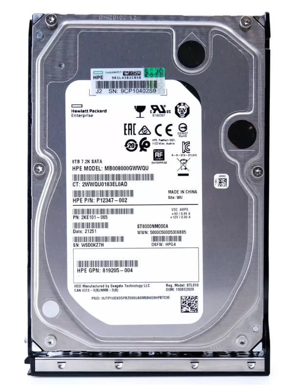 Жесткий диск HP 2KE101-065 8Tb SATAIII 3.5" HDD