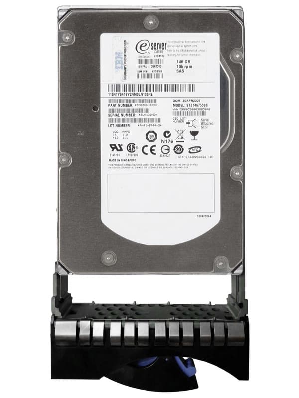 Жесткий диск IBM 90K066-039 146,8Gb 10000 SAS 3,5" HDD