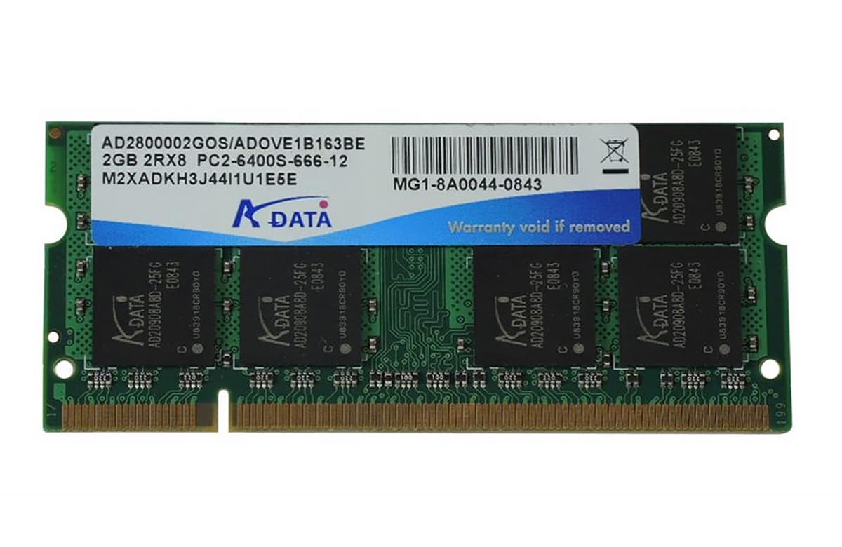 Оперативная память ADATA ADOVE1B163BE DDRII 2Gb