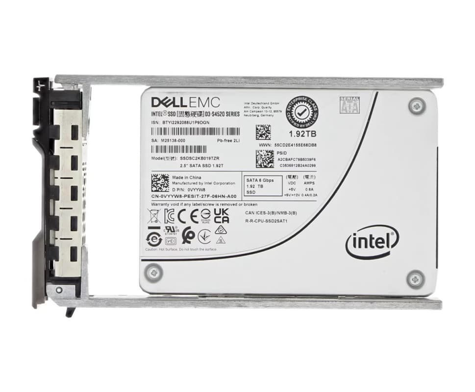Жесткий диск Dell 0VYYW8 1.92TB SATAIII 2,5" SSD