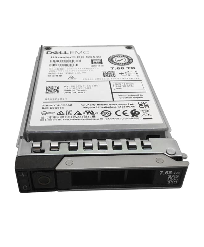Жесткий диск Dell 0B42720 7.68TB SAS 2,5" SSD