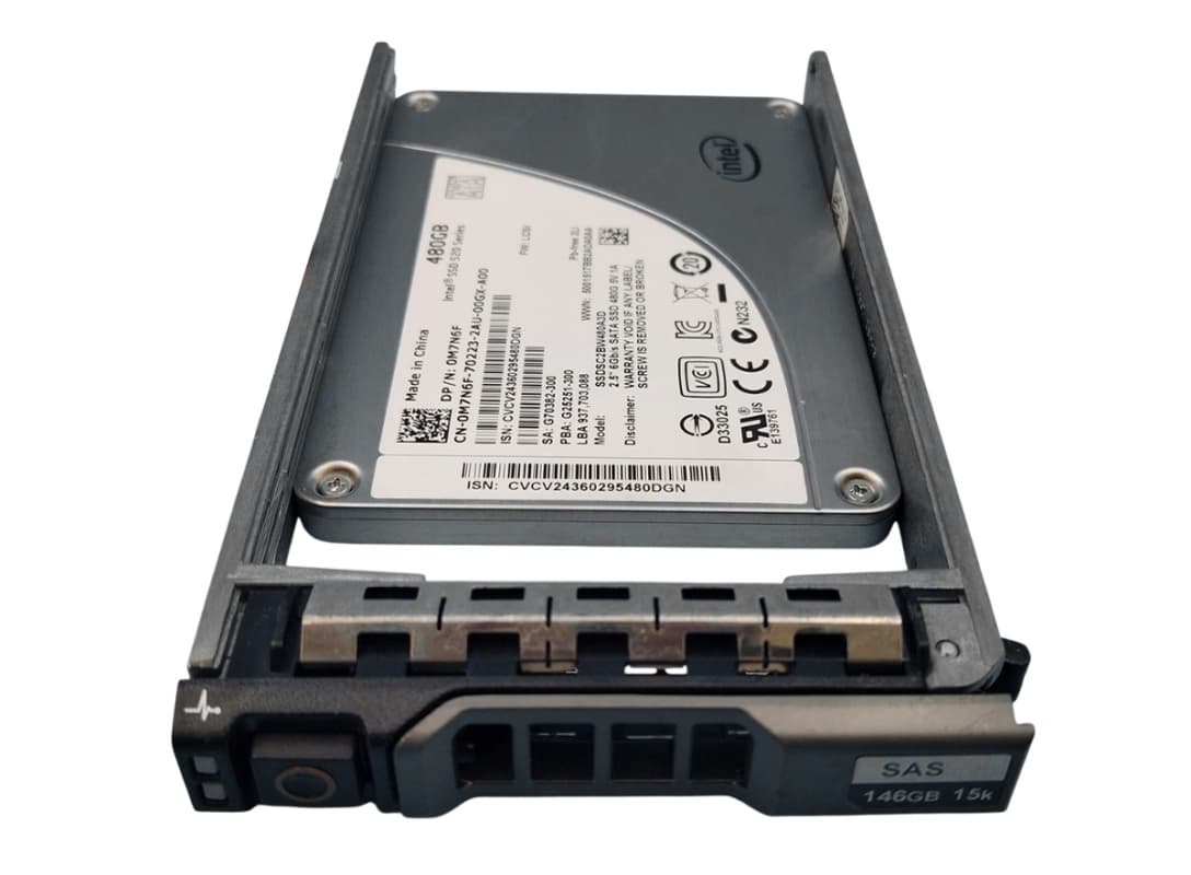 Жесткий диск Dell 400-BDVK 480Gb SATAIII 2,5" SSD