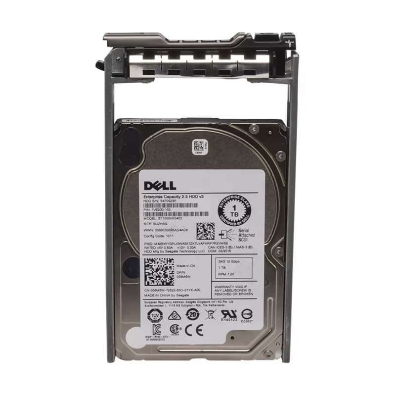 Жесткий диск Dell 400-ALVB 1Tb 7200 SAS 2,5" HDD