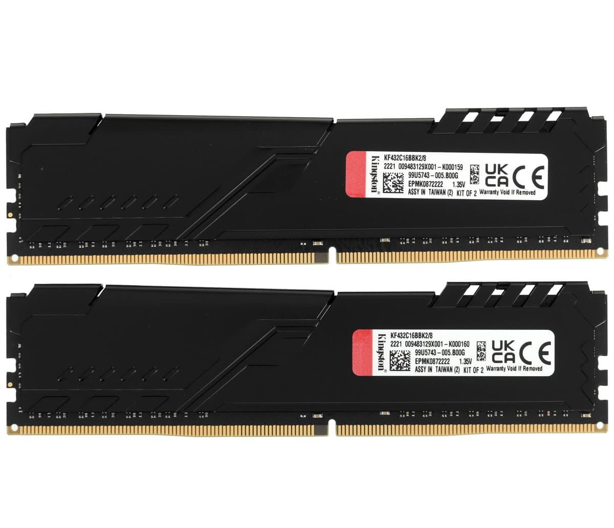 Оперативная память Kingston DDRIV 8Gb KF432C16BBK2/8