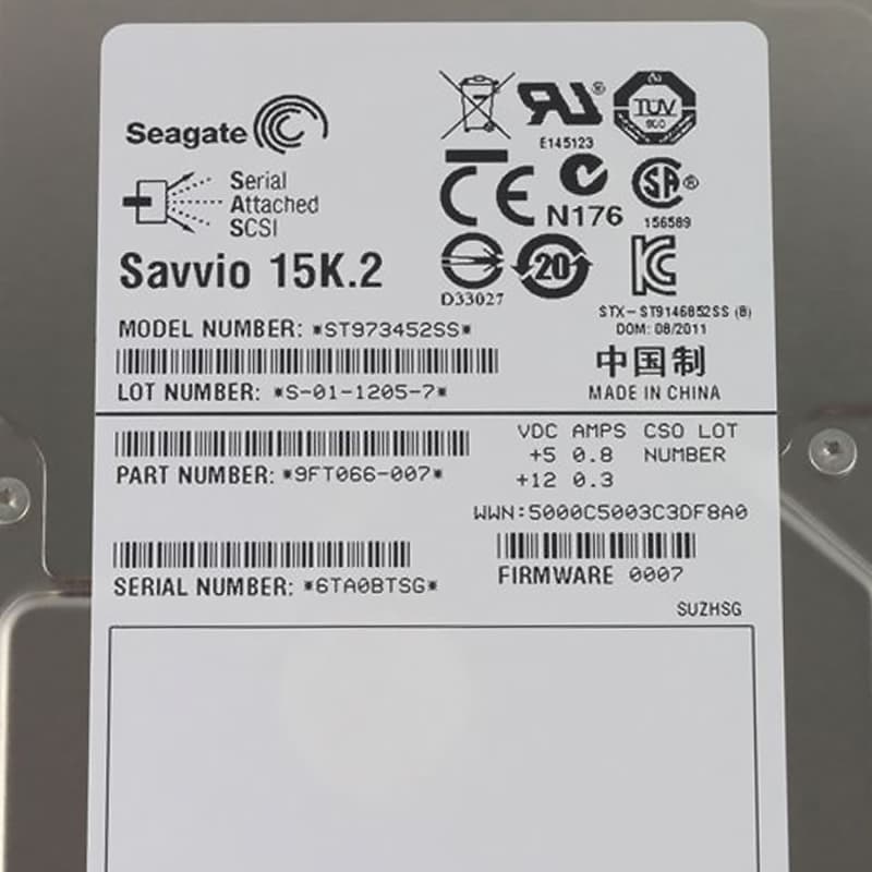 Жесткий диск Seagate ST973452SS 73Gb  SAS 2,5" HDD
