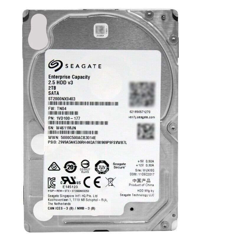 Жесткий диск Seagate ST2000NX0403 2Tb 7200 SATAIII 2,5" HDD