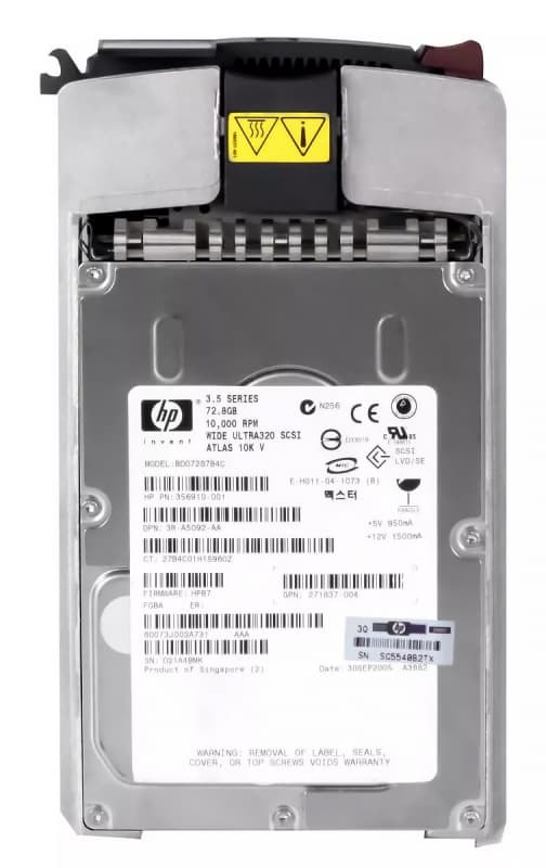 Жесткий диск HP 356910-001 72,8Gb  U320SCSI 3.5" HDD