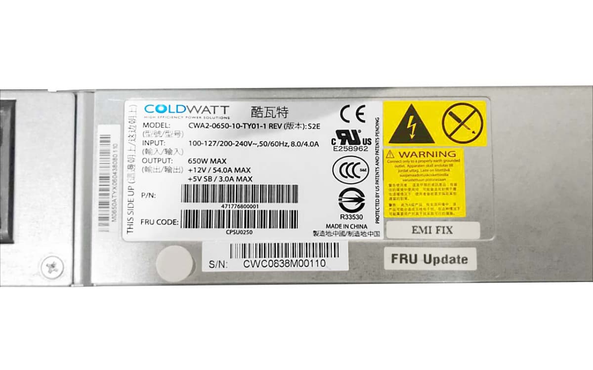 Блок Питания Intel 471776800001 650W