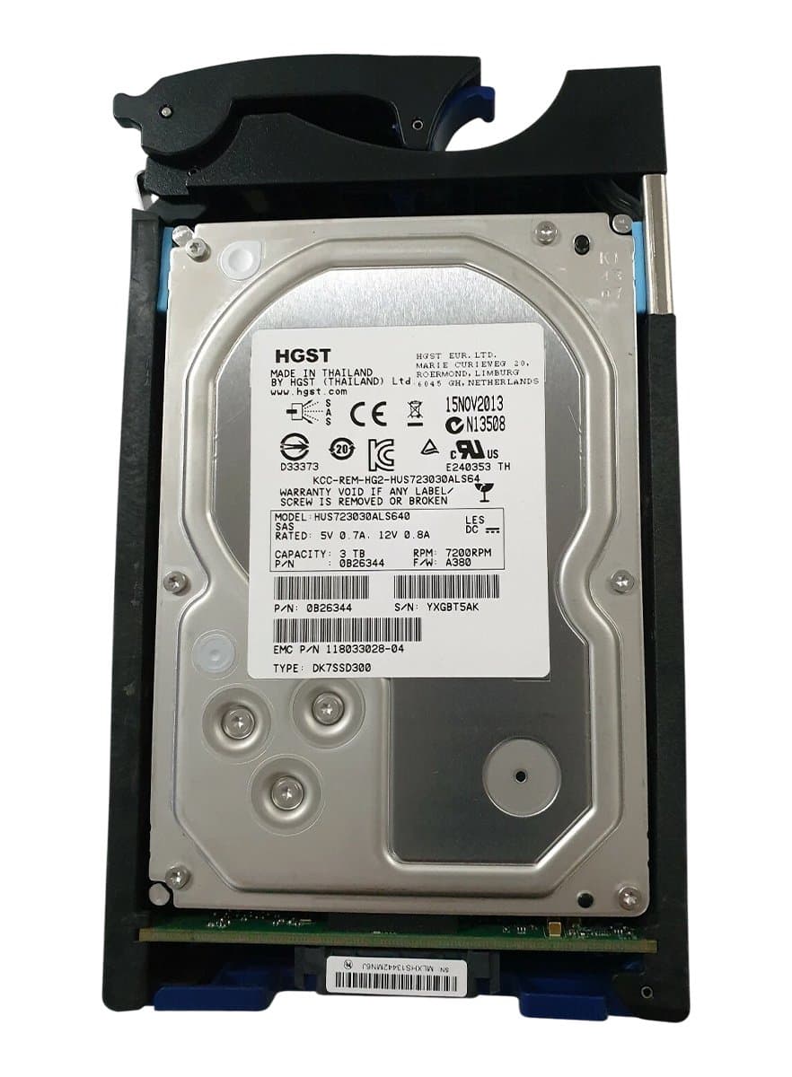 EMC EMC 3Tb 7200 Fibre Channel 3.5" HDD 0B26344