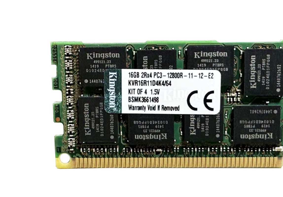 Оперативная память Kingston KVR16R11D4K4/64 DDRIII 64GB
