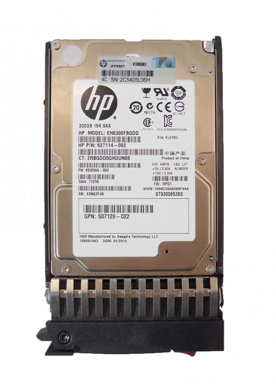 Жесткий диск HP 627114-002 300Gb  SAS 2,5" HDD