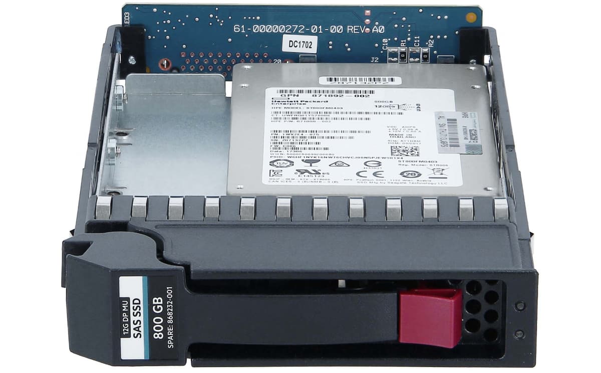 Жесткий диск HP MSA P9M80A 800Gb SAS 3,5" SSD