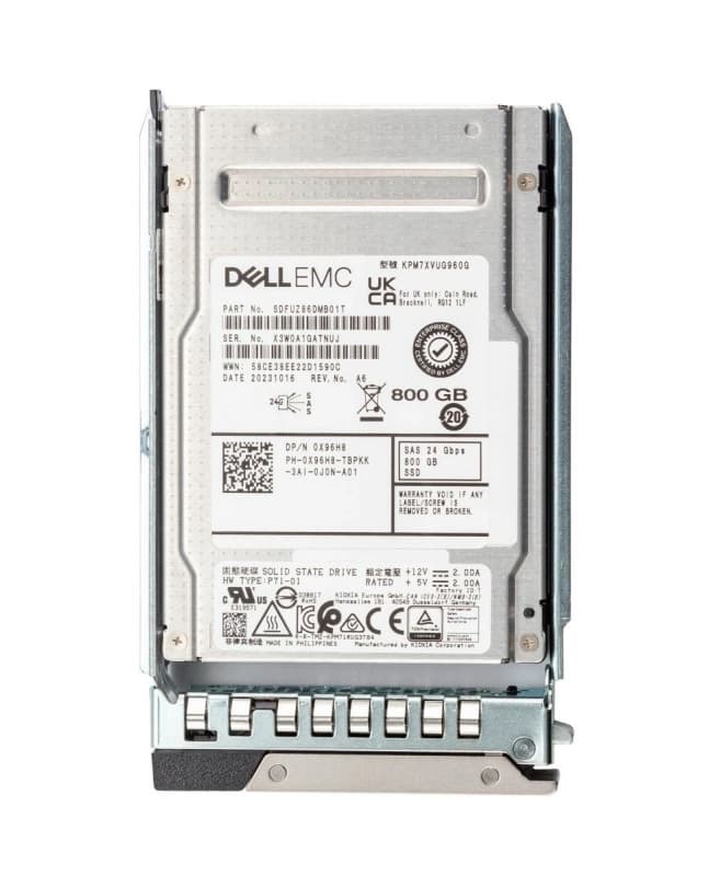Жесткий диск Dell 0X96H8 800Gb SAS 2,5" SSD