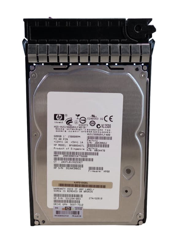 Жесткий диск HP BF600DASTL 600Gb  Fibre Channel  3,5" HDD