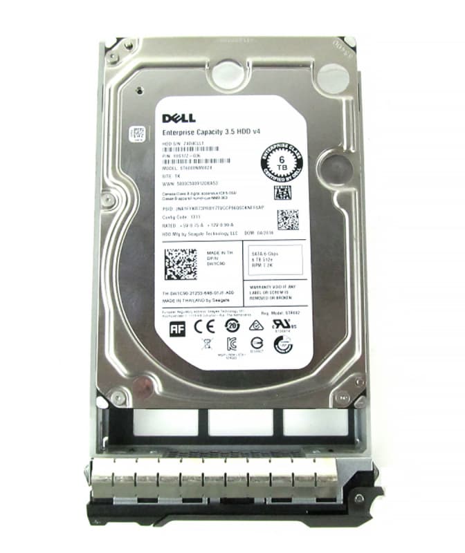 Жесткий диск Dell W1C90 6Tb 7200 SATAIII 3.5" HDD