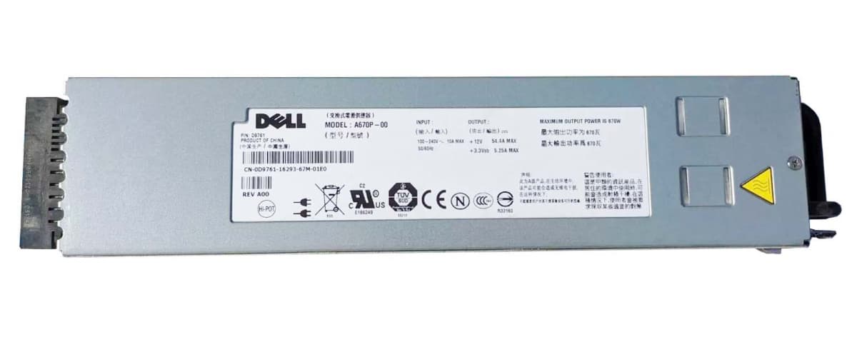 Резервный Блок Питания Dell 0D9761 670W