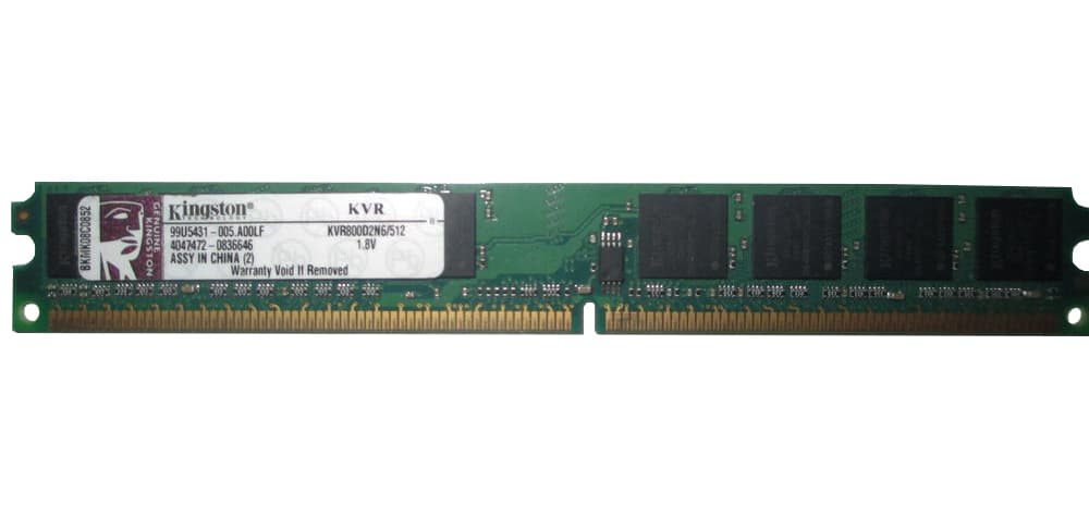 Оперативная память Kingston KVR800D2N6/512 DDRII 512Mb