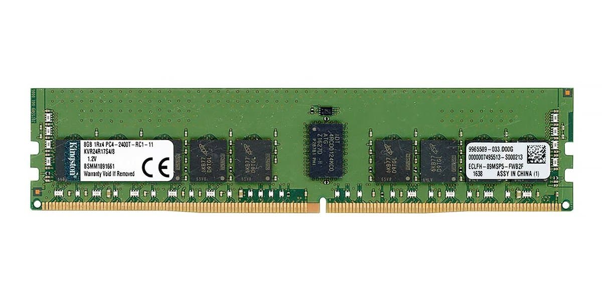  Kingston DDRIV 8Gb KVR24R17S4/8