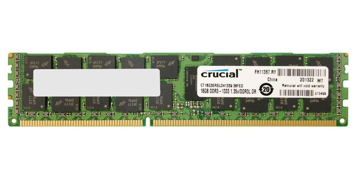 Оперативная память Crucial DDRIII 16Gb CT16G3ERSLD41339.36FED    