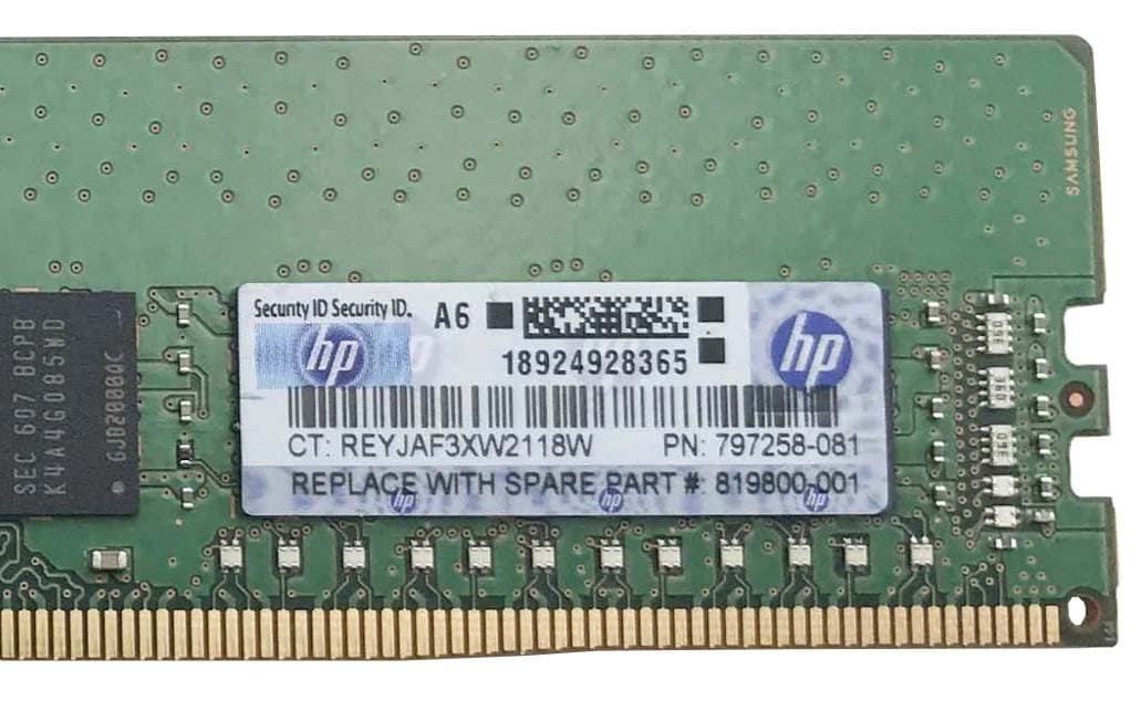 Оперативная память HP 805669-B21 DDRIV 8Gb